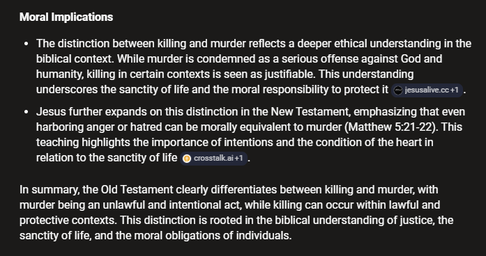 SolStreaming's tweet photo. @kingmahdi313c @Edenlife9 No actually.
Murder refers to taking an INNOCENT life.
But you're right about the "regulated marriage laws" statement... but I noticed you didn't bother to post those 😆 https://t.co/QeQMz0vW7i