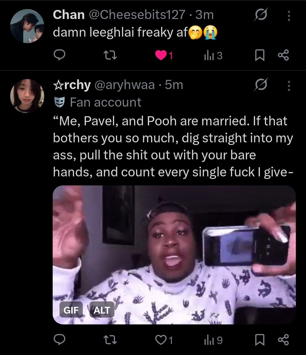 Anneliskz's tweet photo. Freak4freak type shit??? My tl is a #lanari shipper ig https://t.co/q8jz9kUhzT