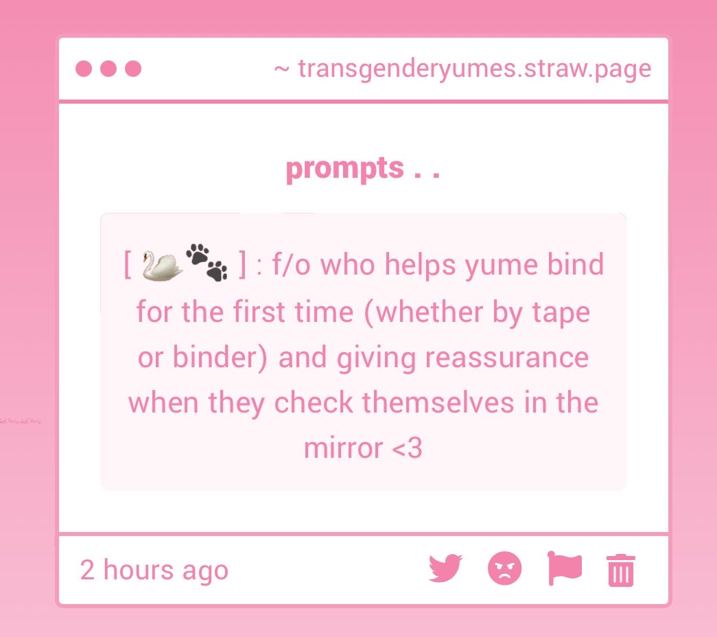 trans yumes 𐙚 tweet media