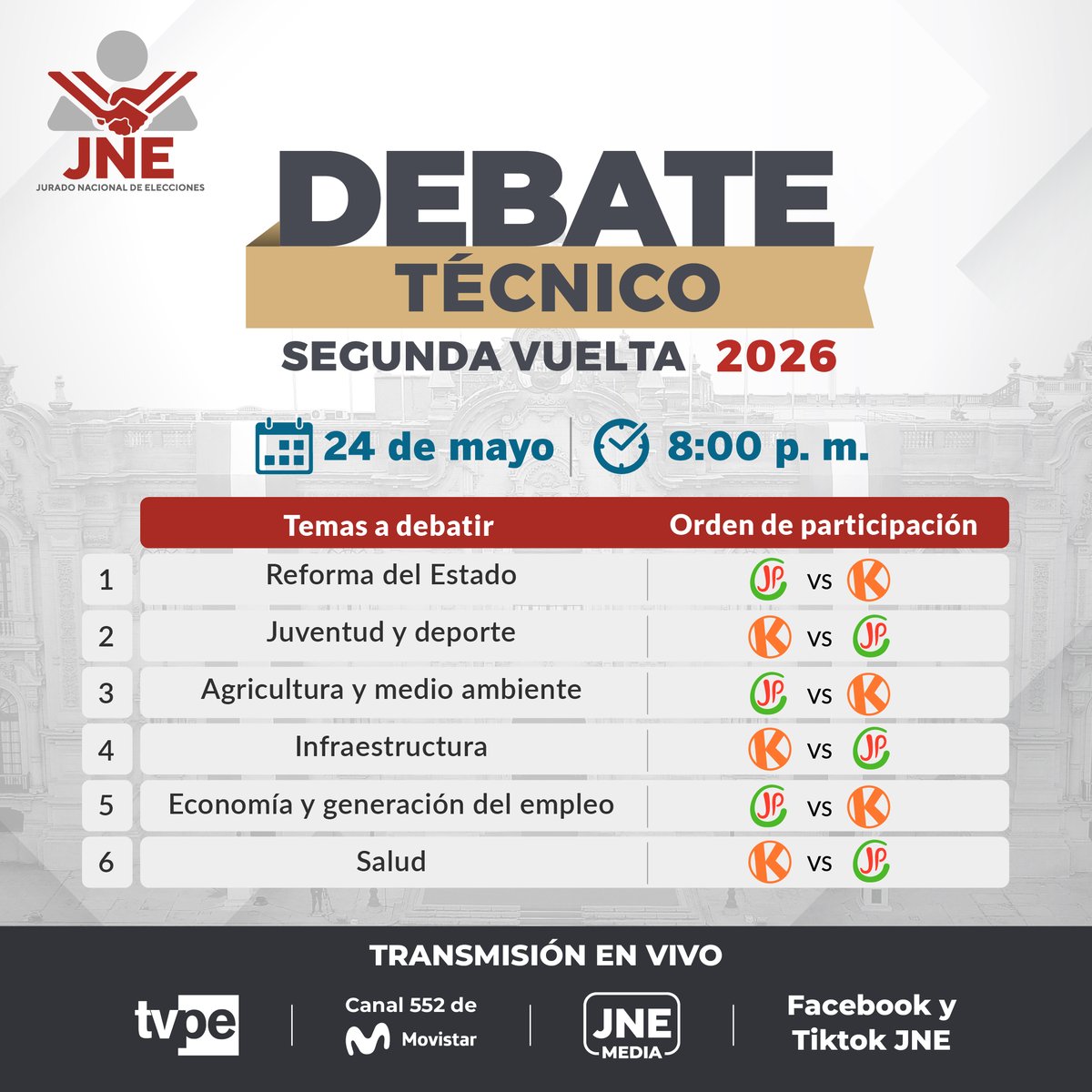 JNE Perú tweet media