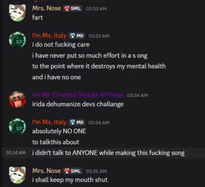 NullTheWrit3R's tweet photo. “Polite”
Yeah SUREEEE
YOU SURE WERE POLITE WHEN YOU TALKED SHIT ABOUT IT AND TRIED TO GET V3 TO REPLACE IT WHEN THEY WERE IN AN EMOTIONAL BREAKDOWN 
Fuck you https://t.co/vHx8AZJFKZ