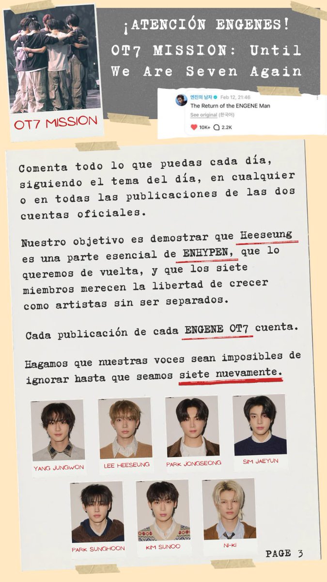 OT7 MISSION tweet media