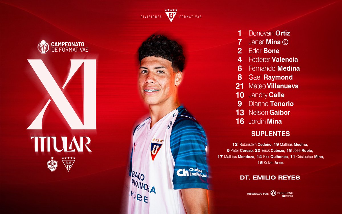 Formativas LDU tweet media