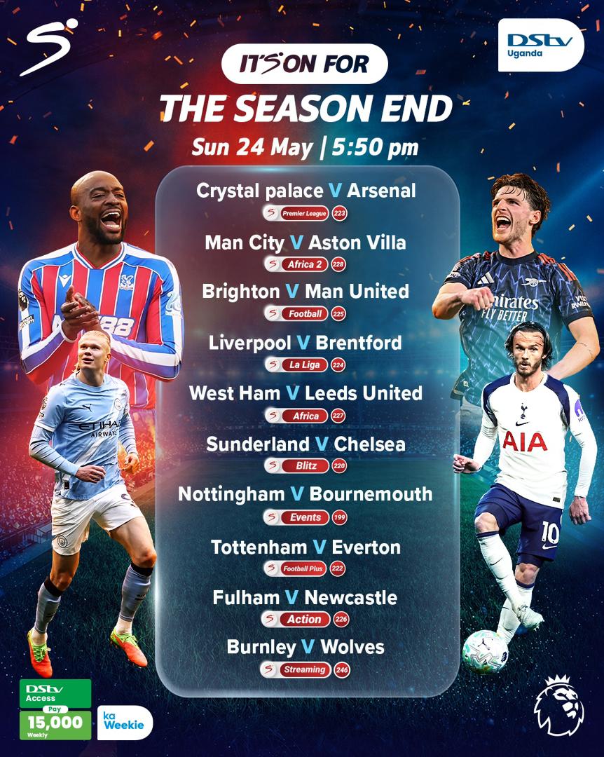 RLuyombo's tweet photo. Catch every moment LIVE on DStv Access for UGX 15,000 or GOtv Plus for UGX 11,500.
And yes… all channels have been tiered down to access 🙌📺

Reconnect with the MyDStv app: https://t.co/utEDL5bPHn and the MyGOtv app: https://t.co/5ES1emBk80 

*#ItsOn* 
*#SeasonEwoome* https://t.co/5xzQT3PZGb