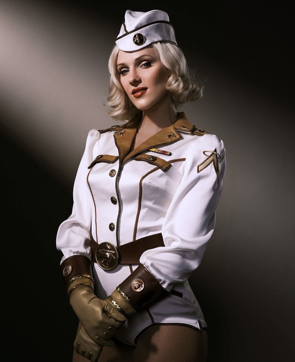 Blonddieee_'s tweet photo. First look at Private Angel’s suit in Vought Rising 

#VoughtRising https://t.co/esOQNqT6SB