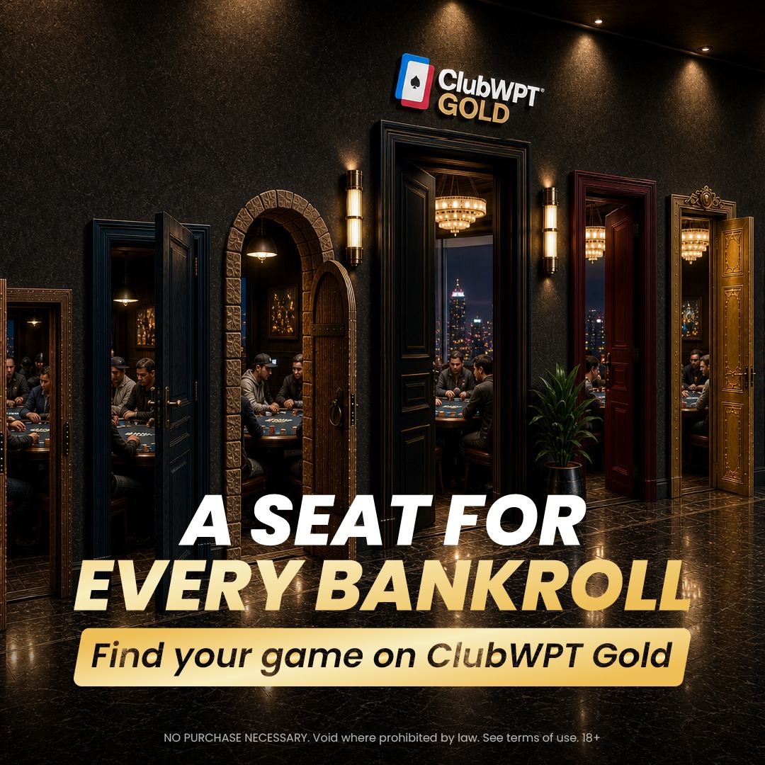 ClubWPTGold's tweet photo. Learn poker the smart way. 🃏
Real play + built-in training
