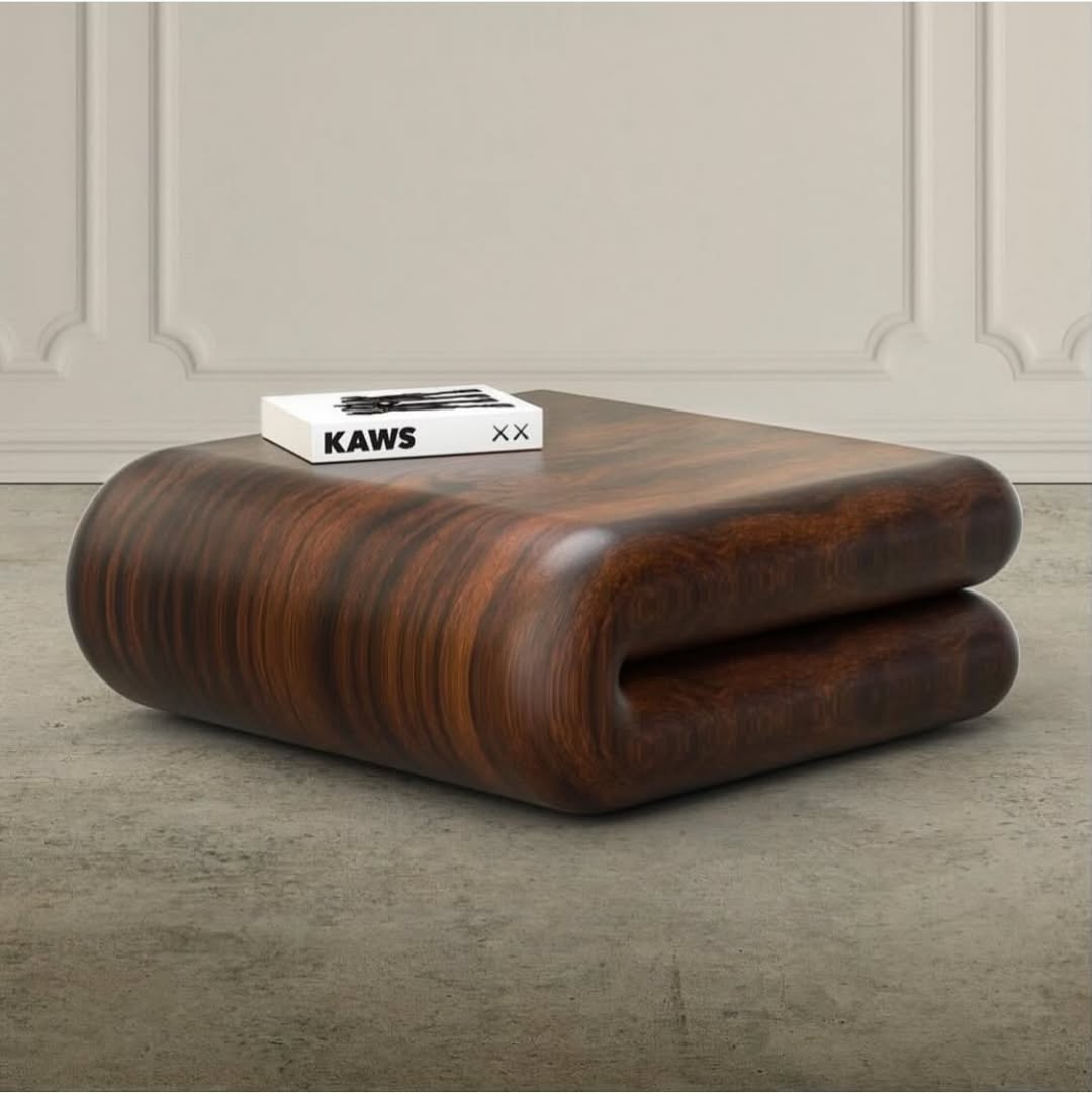 interiorsuckerr's tweet photo. Oak "Chubby" coffee table designed by Arthur Vallin https://t.co/wSNMFzA1e0