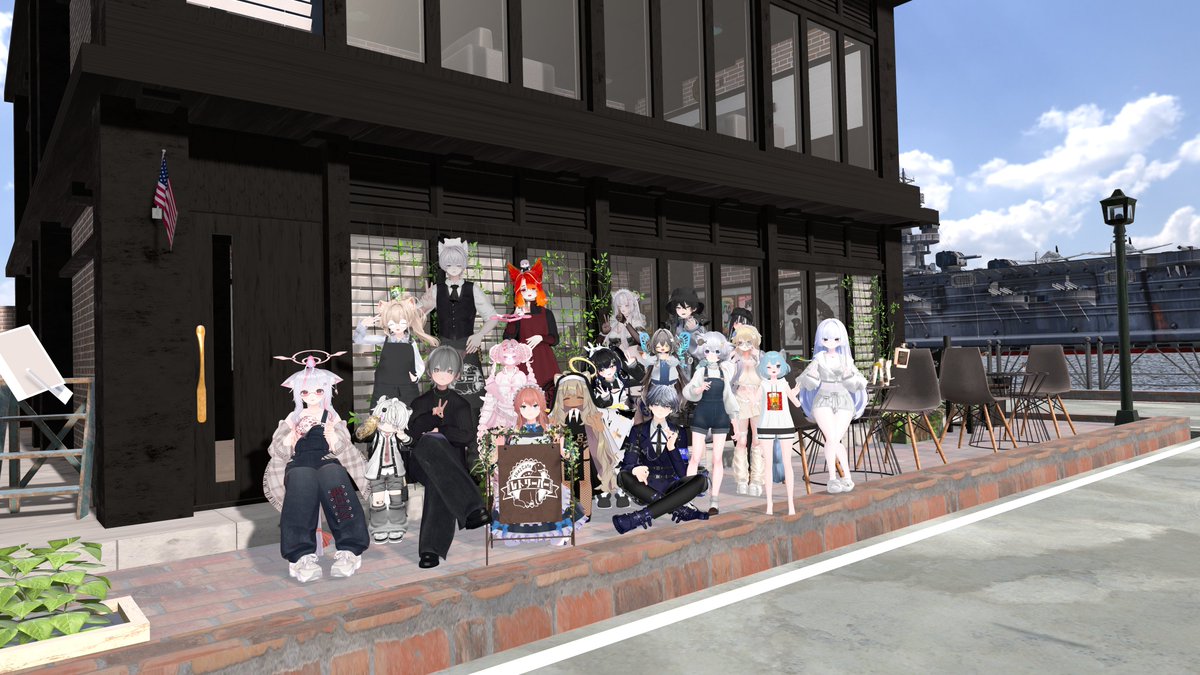 kiku_Ran_'s tweet photo. ＃VRCレトリバー　に行ってきました
すごくにぎやかでしたね( *´艸｀) https://t.co/DB1ItjdfYJ