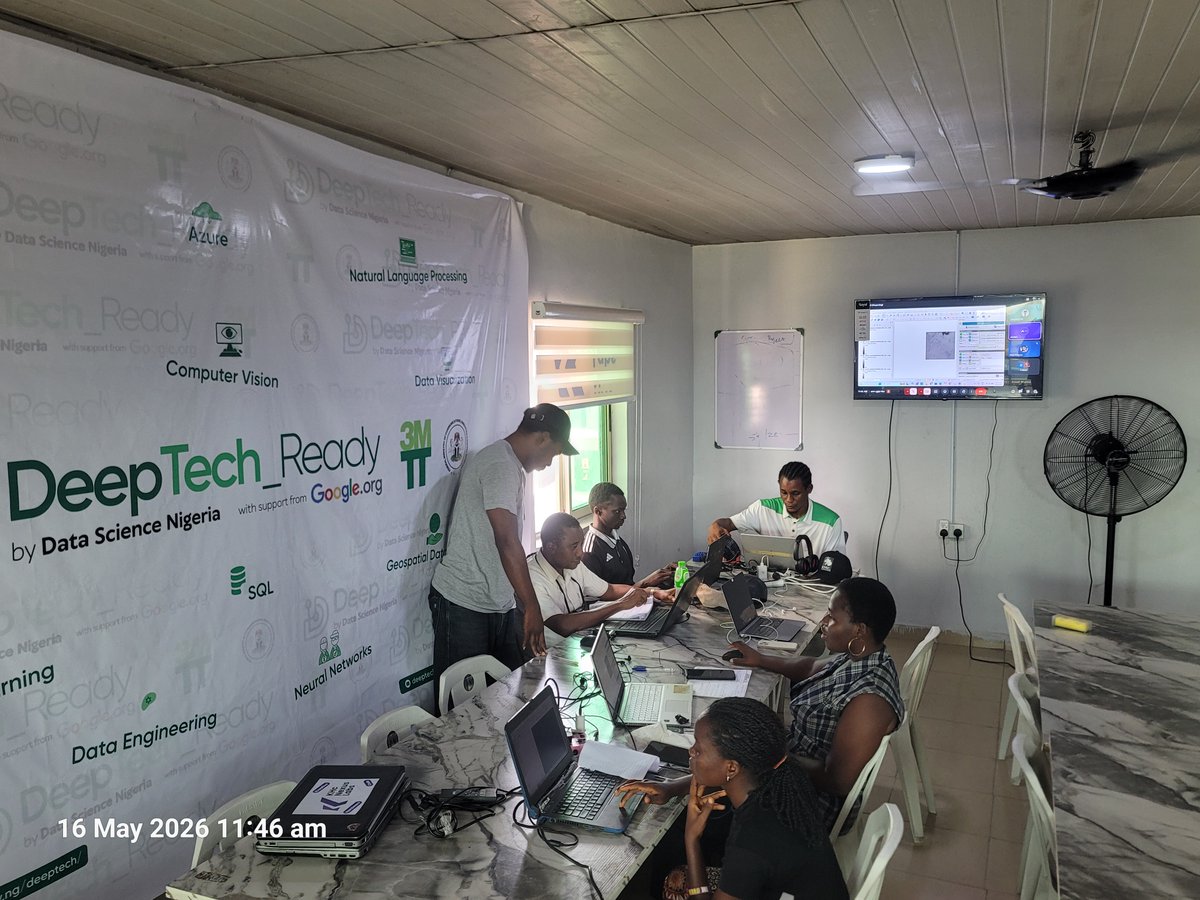 khctrades's tweet photo. Proud of how far our @dsn_ai_network DeepTech_Ready fellows have come; It's over 11 weeks already of active learning, and projects.

Consistency, growth, and real progress.
And we’re still building. 💻

#DeepTechReady #KHcNexus #AI #DataScience https://t.co/m7LQ3qcL51