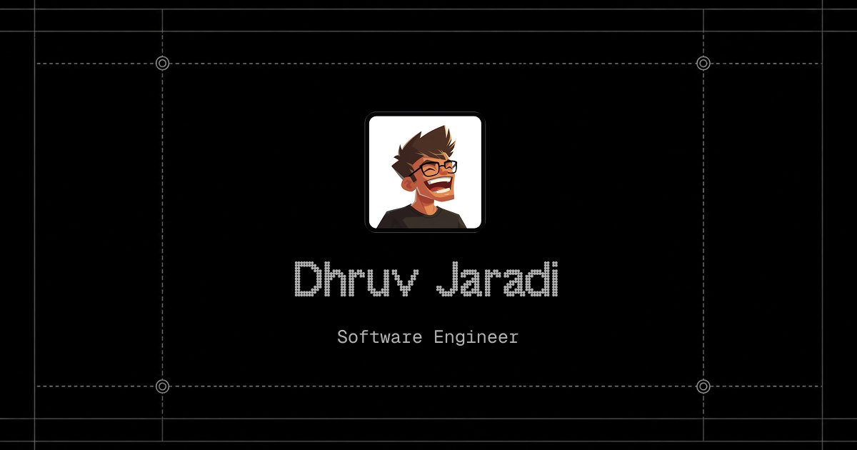 Dhruv tweet media