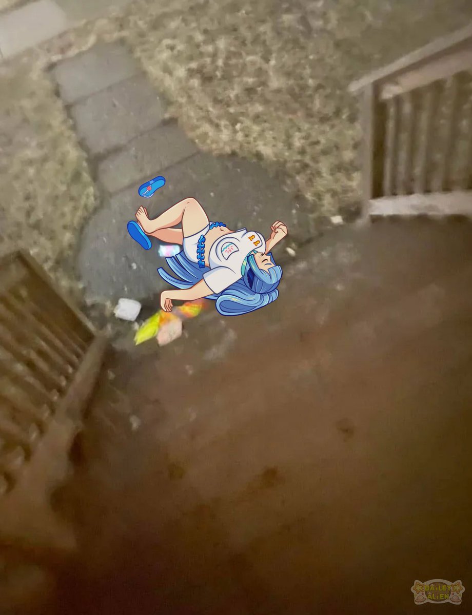 BaileyAlien's tweet photo. Meme draw over commission for @heyitsnovabound #vgencomm 

always watch your step..... https://t.co/SMJZ0QeNph