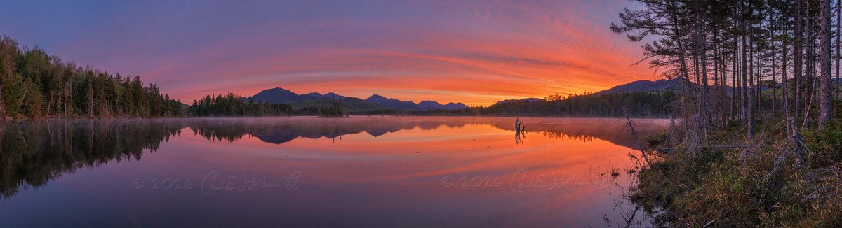 NaturePhotoTips's tweet photo. The early bird gets the sunrise? 5:08 AM this morning at the Boreas Ponds in the Adirondacks. https://t.co/CfQU4wN4zv