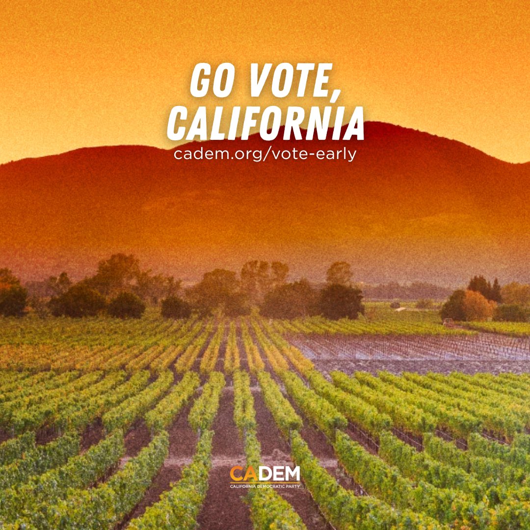 California Democratic Party tweet media