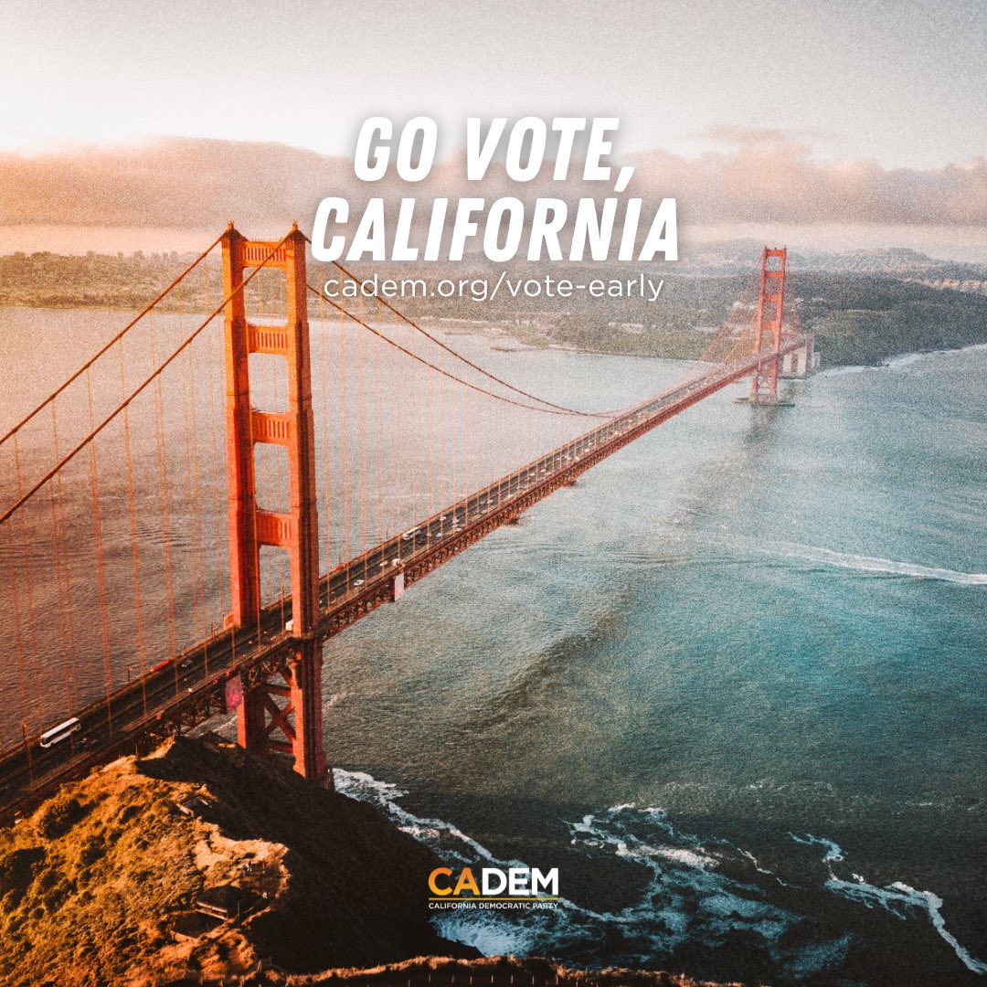 California Democratic Party tweet media