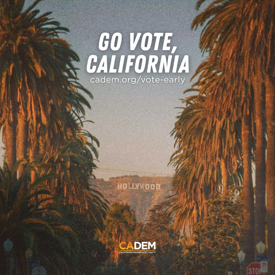 California Democratic Party tweet media