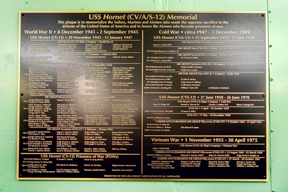 USS Hornet Museum tweet media