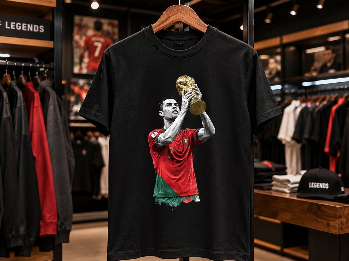 RM569825's tweet photo. @CristianoXtra_ Portugal Football Legend Trophy Art – Cristiano Ronaldo Inspired Soccer Graphic T-Shirt
https://t.co/KZDrcj7e9S https://t.co/OLFmWoht6l
