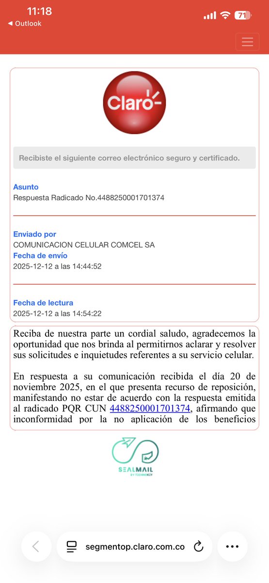 Jony3636's tweet photo. @ClaroColombia llevo viniendo consecutivamente a la oficina de ustedes por culpa de un asesor inepto que por vender, me ha generado un dolor de cabeza mensual, por favor revisar las evidencias. Siempre me dicen que van a escalar y q el problema va a quedar solucionado. 🧵 https://t.co/As2kHuumB2