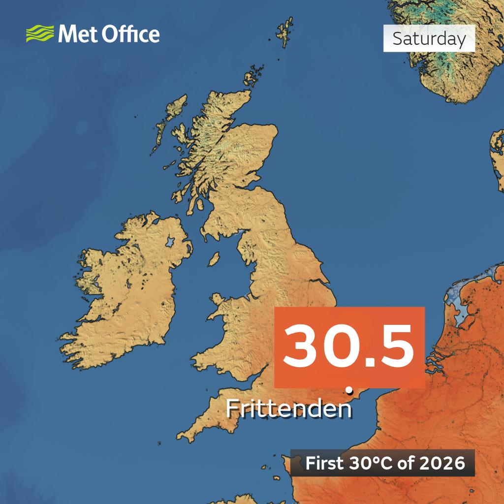 Met Office tweet media