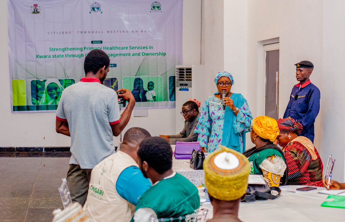 NphcdaNG's tweet photo. In Kwara State, the NPHCDA Citizen Engagement Townhall Meeting went beyond conversations on better healthcare delivery.

PHC champions were recognized and decorated for their commitment to strengthening healthcare services at the community level — https://t.co/BWcSn4JsIj