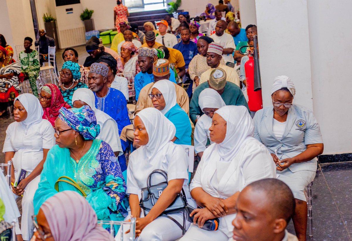 NphcdaNG's tweet photo. In Kwara State, the NPHCDA Citizen Engagement Townhall Meeting went beyond conversations on better healthcare delivery.

PHC champions were recognized and decorated for their commitment to strengthening healthcare services at the community level — https://t.co/BWcSn4JsIj