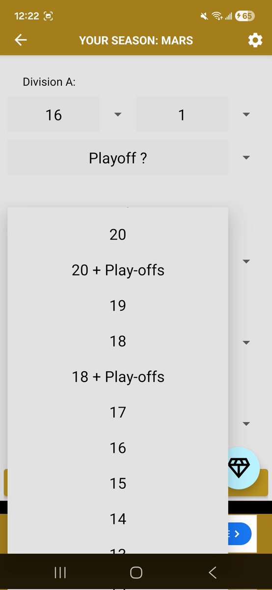 malta_ball's tweet photo. @simulator_app Can you add 16 teams + Play offs for the lower divisions in custom seasons I need it for a fictional league im doing https://t.co/0vlUPQBI4r
