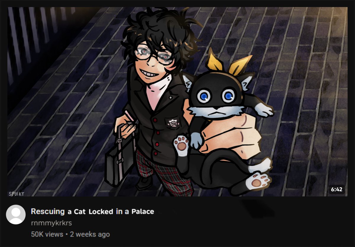 spoikycat's tweet photo. First day of school went great #persona5 https://t.co/Pj3M5zD89K