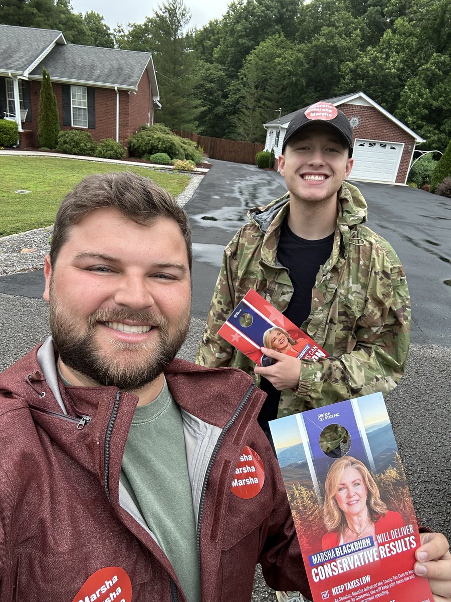 AFPTN's tweet photo. Our friends are out today with @AFPStatePAC talking to voters about @VoteMarsha Marsha Marsha for Governor. #TNpolitics #TeamTN https://t.co/BgAZnwuLNQ