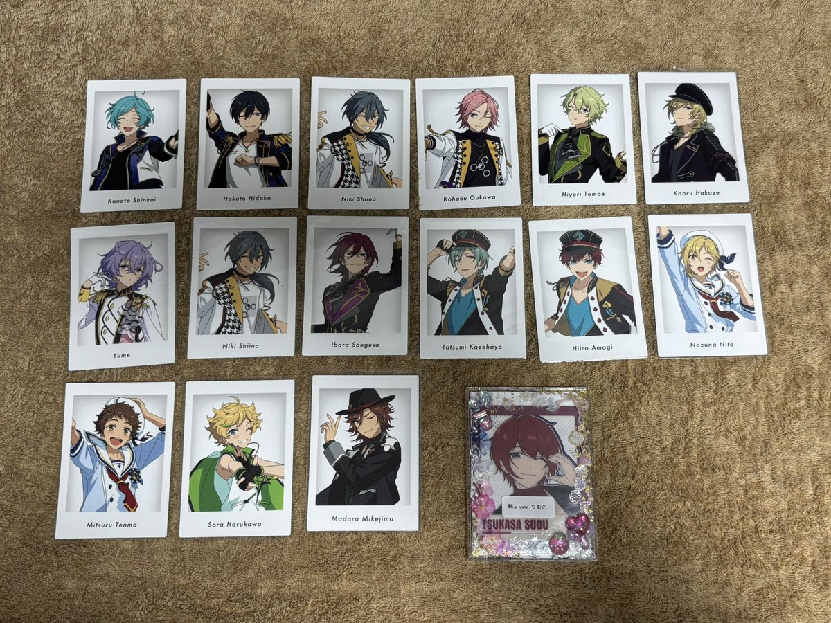 ka_uww's tweet photo. 【交換】 あんスタ ぱしゃっつ 10周年 特典 

【譲】 画像参照

【求】 司 レオ

郵送交換希望📮(1～OK👌)
検索からもお気軽にお声掛けください🥳 https://t.co/iMF9MdTBrc
