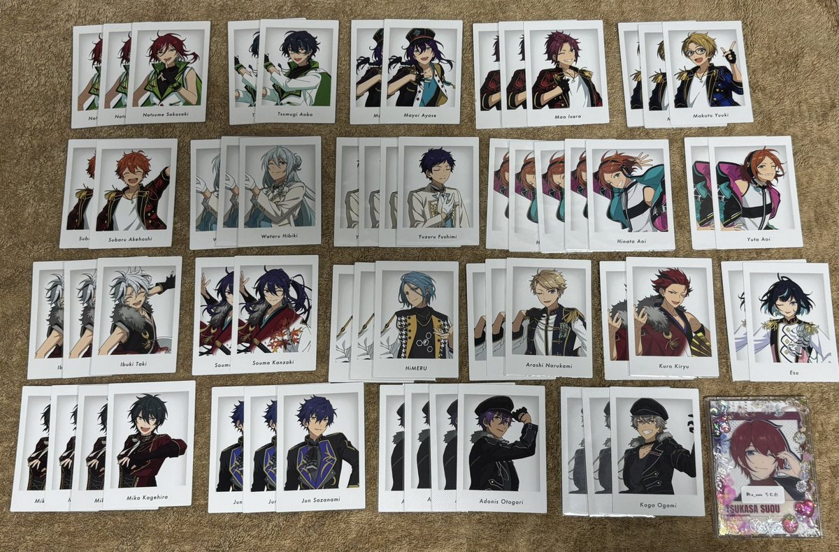 ka_uww's tweet photo. 【交換】 あんスタ ぱしゃっつ 10周年 特典 

【譲】 画像参照

【求】 司 レオ

郵送交換希望📮(1～OK👌)
検索からもお気軽にお声掛けください🥳 https://t.co/iMF9MdTBrc