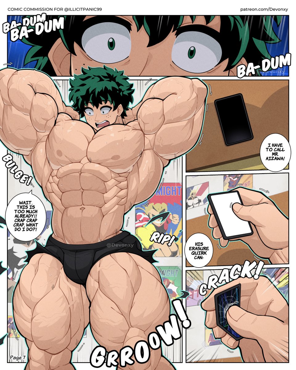 Devonxy2's tweet photo. One for All comic (Page 7 - 8 / 10)      

-c0mm by @Highmarshal96 https://t.co/2bf9kOVazc