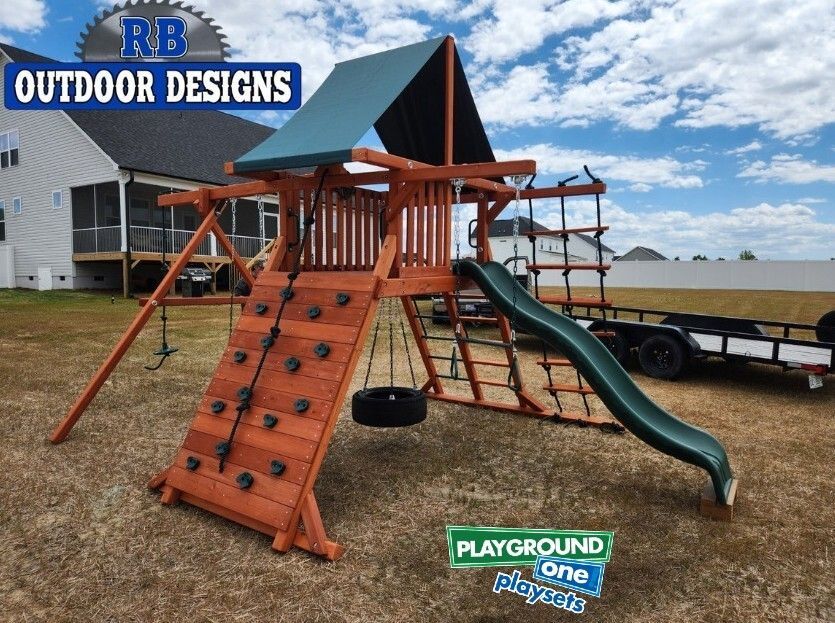playground_one's tweet photo. ☀️ Backyard fun just got an upgrade in North Carolina!

The Playground One® Original Playcenter Combo 2, installed by RB Outdoor Designs, is ready for years of climbing, swinging, sliding, &amp; memory-making! 🛝🏡

Contact your local dealer today! 

https://t.co/w1YOyr9rxR https://t.co/Bg2yA1Kt7I