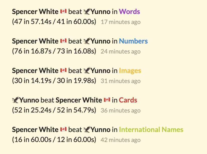 Spencers_Lab's tweet photo. PAO qualifying match vs Yunno. W 4 - 1 

A little sloppy performance. Got very lucky with Inter and numbers. Yunno was definitely not at her best, she is much better than that!  

But, happy to be moving on to the main tournament. 

I believe I play the GOAT... Alex Mullen next 😳