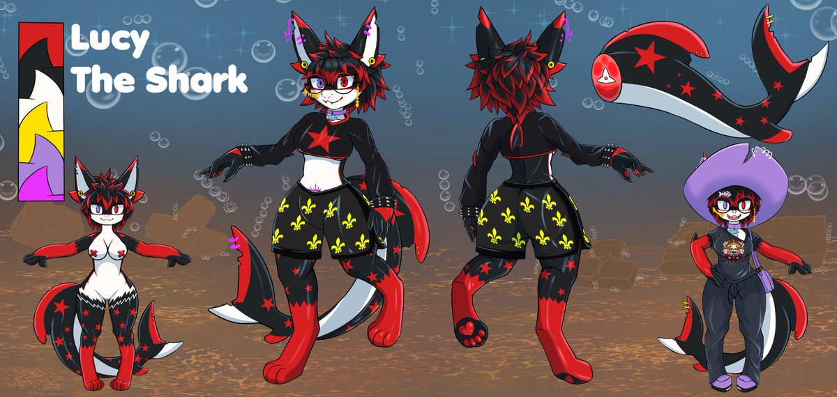lumbryon furry art💙🏳🌈💙 tweet media