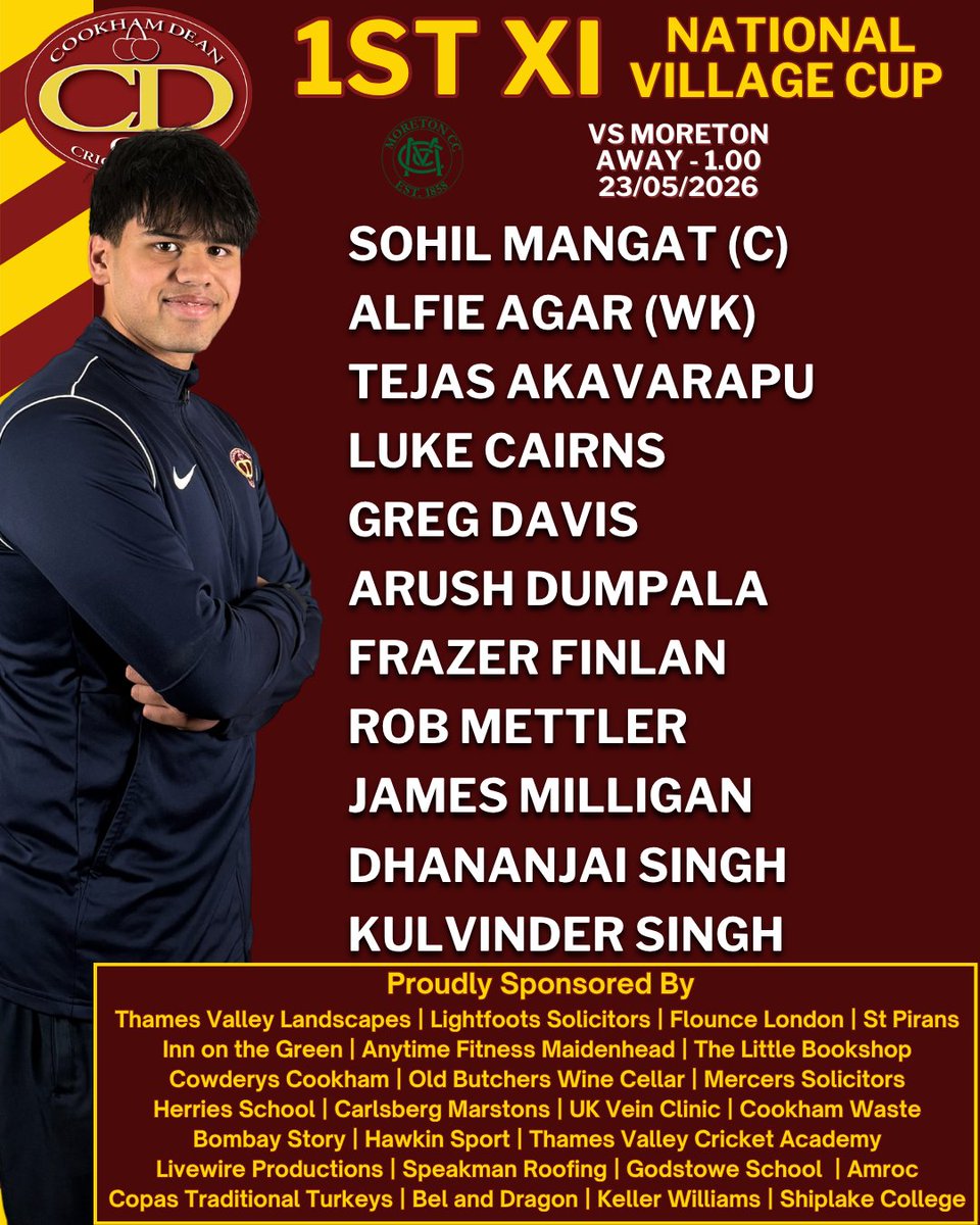 Cookham Dean CC tweet media