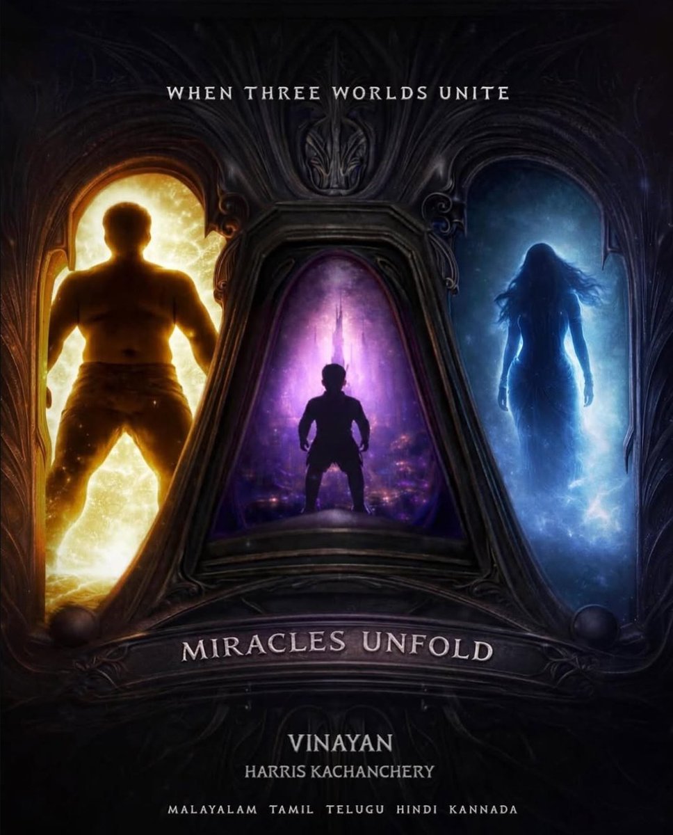 StoryMagix's tweet photo. Another Cinematic Universe on the Way from Director Vinayan 🔥 Miracles Unfold 🔥
#StoryMagix https://t.co/0JERZMjwS7