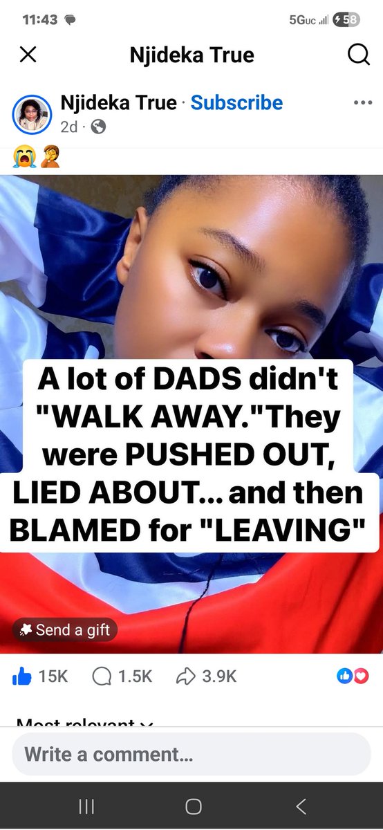 ElmaticLove's tweet photo. @DailyLoud Consider this for all the ones viewing and wanting us men to be the bad guy So bad https://t.co/DuHkfSNEXx