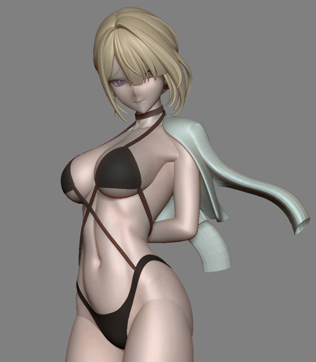 色形直人-フィギュア原型師 tweet media