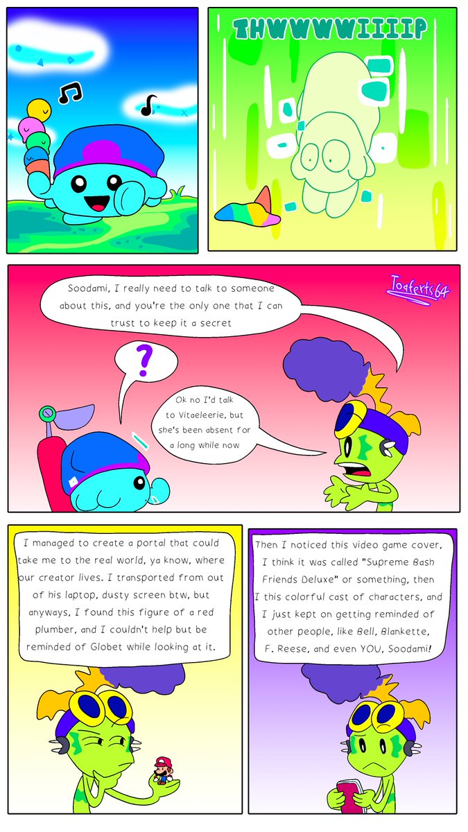 Toaferts64's tweet photo. The Parody Theory

#oc #comic https://t.co/vFYryY4Kho