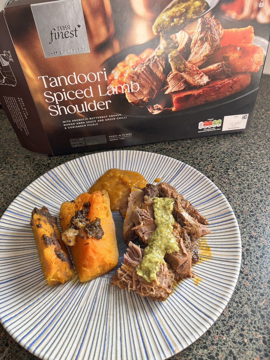 reidybel's tweet photo. @tesco how are you getting away with charging £20 for this?! Supposed to feed 2 people 😭 Had to add extra veg just to make it look like a meal. https://t.co/bulMTo9CuY