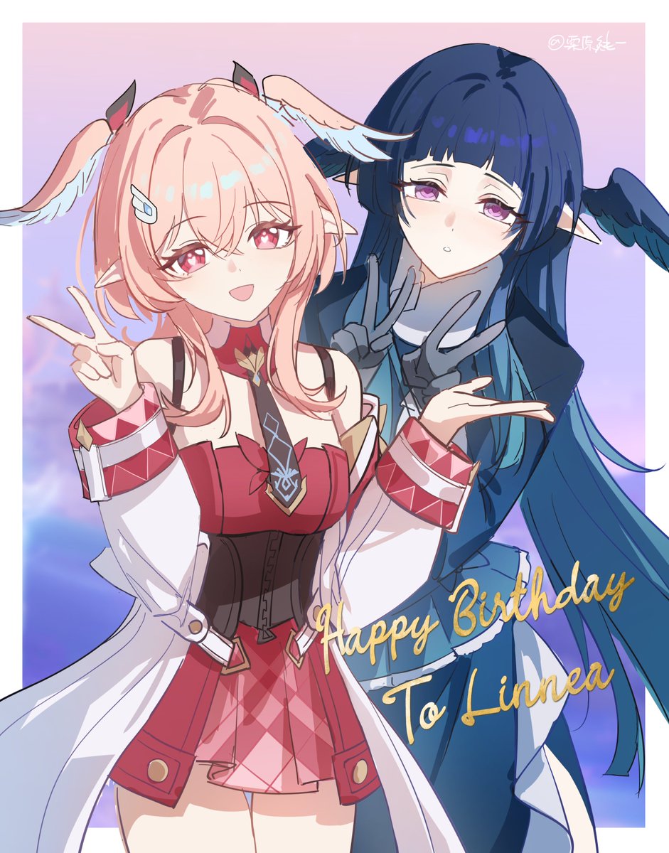 _junnichi's tweet photo. 誕生日おめでとう！
#原神空月之歌 ＃Linnea https://t.co/SAF77iGaVu
