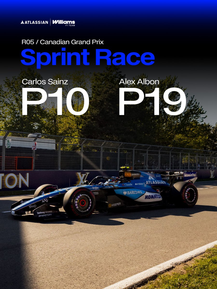 Atlassian Williams F1 Team tweet media