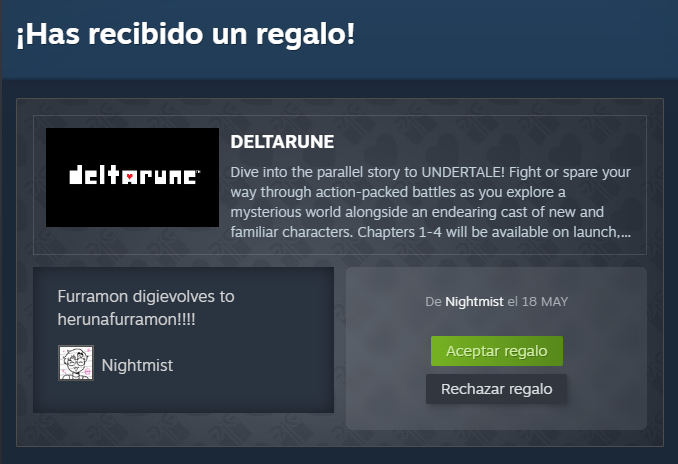 heruna_v's tweet photo. Creo que alguien quiere que haga stream... https://t.co/DinHD1TdWq