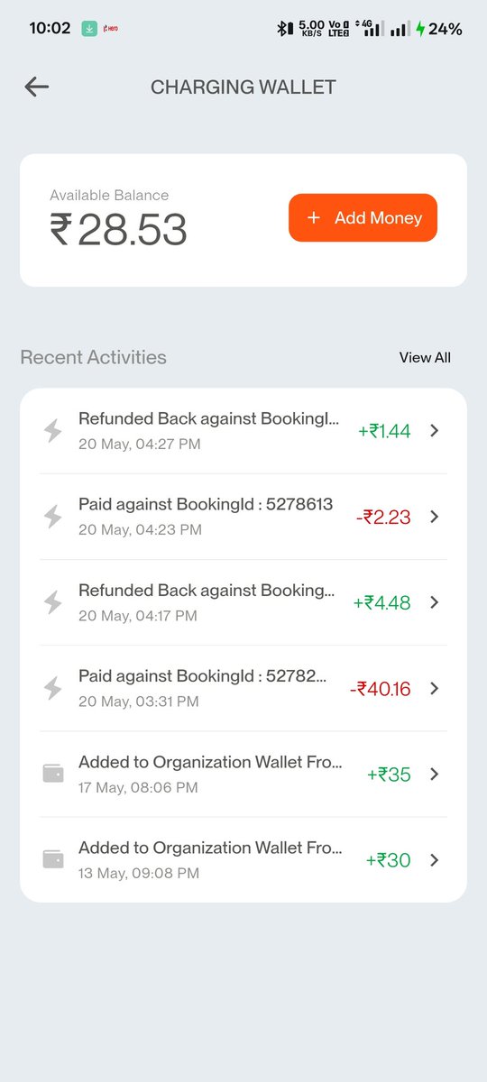 nm_shubham098's tweet photo. @VsagarMandal @VidaDotWorld @HeroMotoCorp And one more thing when I try to charge my Vida V2PRO on Ather's 3kw grid my Vida was not initiating the charging, even after I tried multiple times, to charge on Ather Grid the step is same but if you charge on Vida's grid it will start charging on 1st try with same step. https://t.co/RJAVYud1K1
