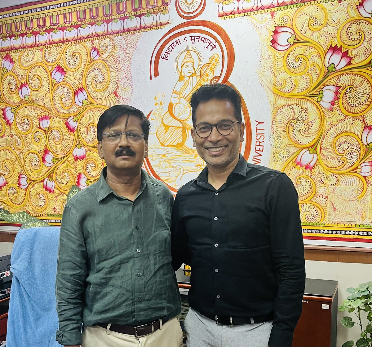 CSGwari's tweet photo. Congratulations to Dr. Awdhesh Kumar (Jt. Registrar, #BHU), on his appointment as the Controller of Examination at #BanarasHinduUniversity. Dr. Kumar assumed office soon after his selection on Saturday (23.05.2026). Prof. Sushma Ghildyal, handed over the charge to Dr. Kumar. https://t.co/cgyhTrpkKo