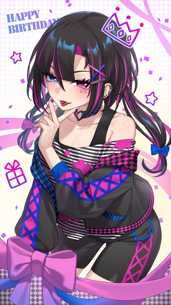 誕生日プレゼントにお友達の薊先輩よりイラストいただきました