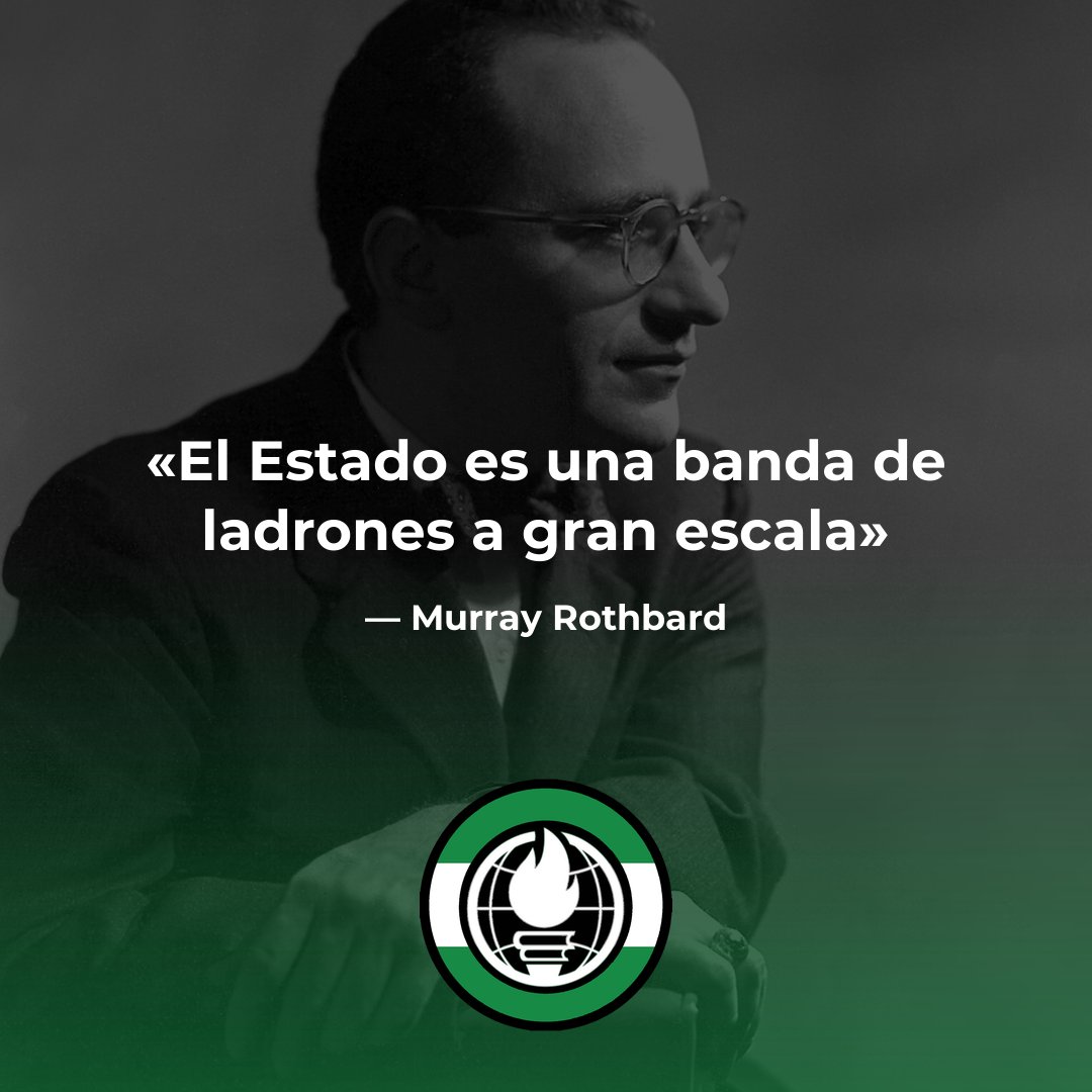 sflgranada_'s tweet photo. Sabiduría liberal de la mano de Murray Rothbard.

#SFLGranada #Liberalismo https://t.co/YgUGKeReca