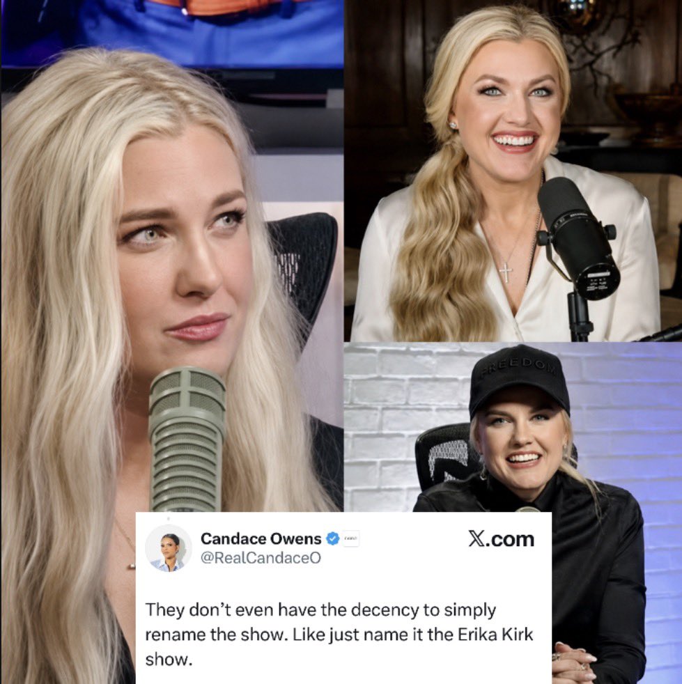 HannahD16809's tweet photo. Heaven forbid the widow of a man who hosted a radio show everyday goes on his show THREE times in eight months!!!! The horror!! 🫣😒 https://t.co/gGeb7jm3mt