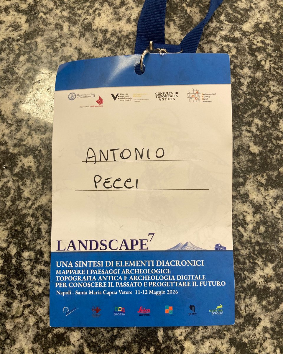 Phoenix_UASL's tweet photo. 📸 A few moments from Landscape 7 Conference (Naples – Santa Maria Capua Vetere, 11–12 May 2026), where Antonio Pecci joined an inspiring international dialogue on archaeological landscapes and digital methodologies. https://t.co/C5QbQvZTAV