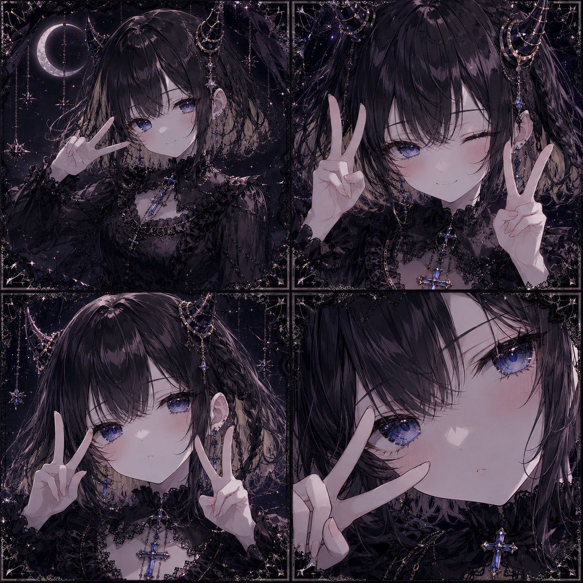 _mimu36_'s tweet photo. めちゃかわダブピのプロンプトをお借りしました✨

くくはこっそりはっちゃけるイメージなのですが、上手く汲み取られて照れ笑い的な感じになってくれて最高です🙏💫 https://t.co/PYo7D1SZ6l
